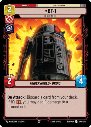 BT-1 - Blastomech (173/264) (173/264) [A Lawless Time]