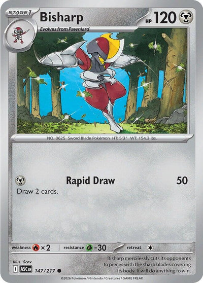 Bisharp (147/217) [Mega Evolution: Ascended Heroes]