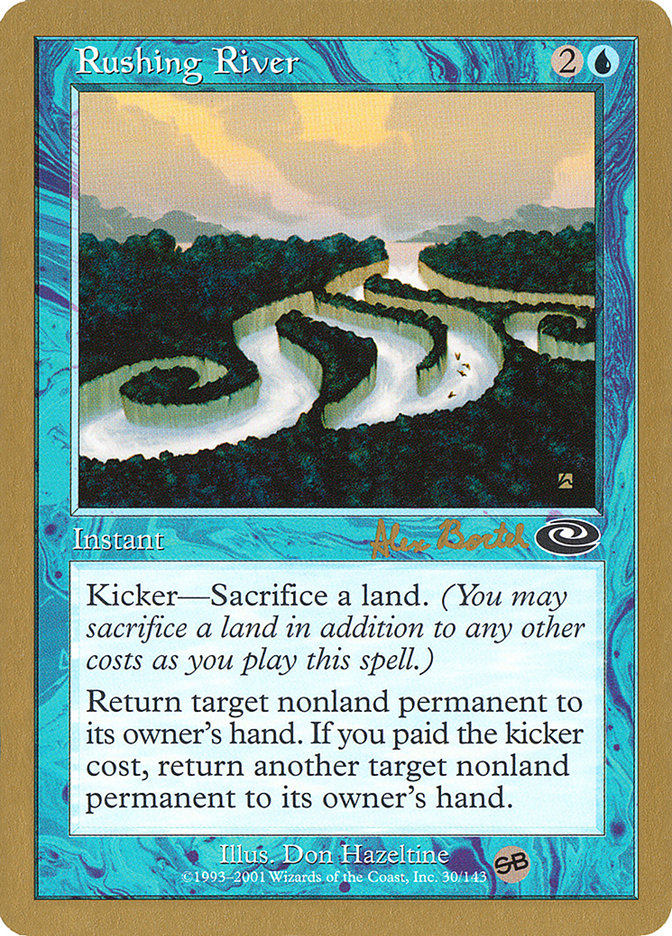 Rushing River (Alex Borteh) (SB) [World Championship Decks 2001] 