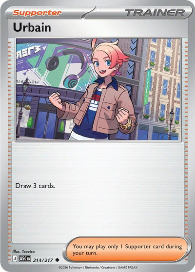 Urbain (214/217) [Mega Evolution: Ascended Heroes]