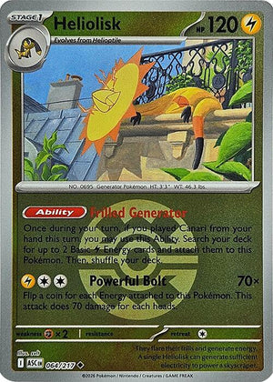Heliolisk (064/217) (Quick Ball) [Mega Evolution: Ascended Heroes]
