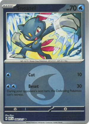 Sneasel (044/217) (Energy Symbol Pattern) [Mega Evolution: Ascended Heroes]