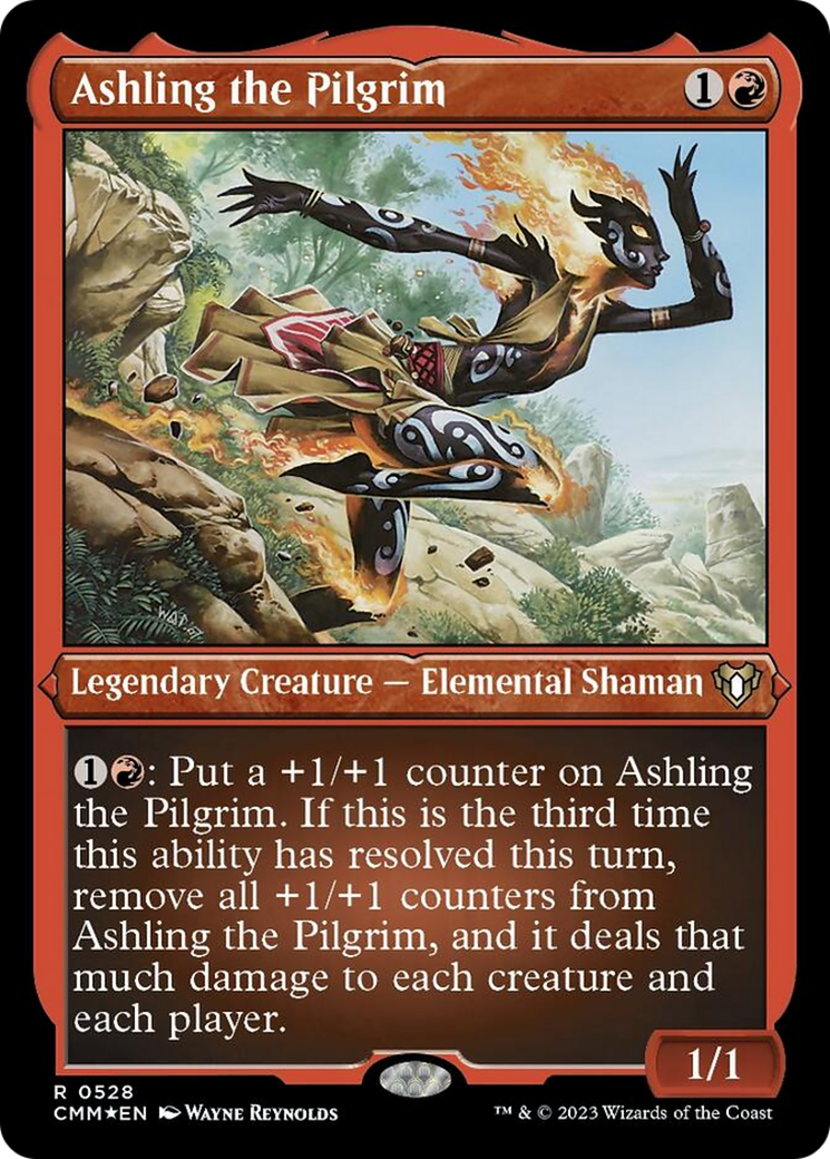 Ashling the Pilgrim (Foil Etched) [Commander Masters] 