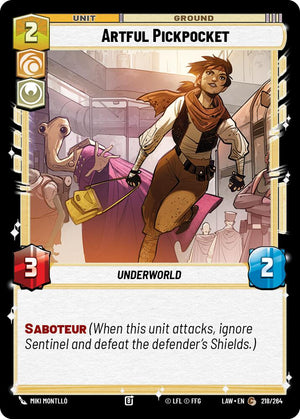 Artful Pickpocket (218/264) (218/264) [A Lawless Time]