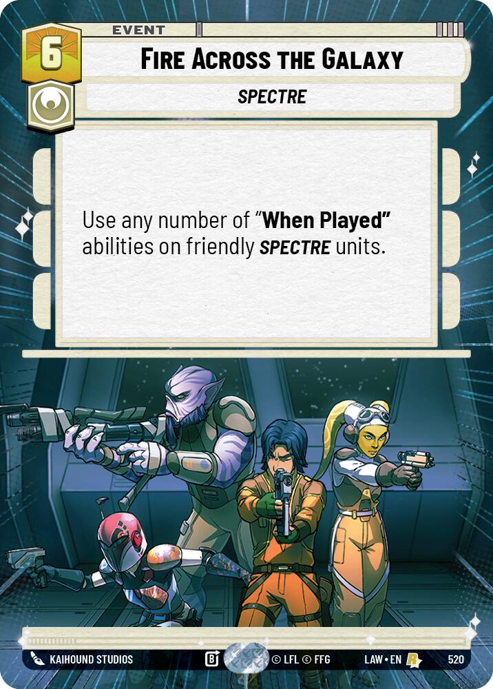 Fire Across the Galaxy (520) (Hyperspace) (520) [A Lawless Time]