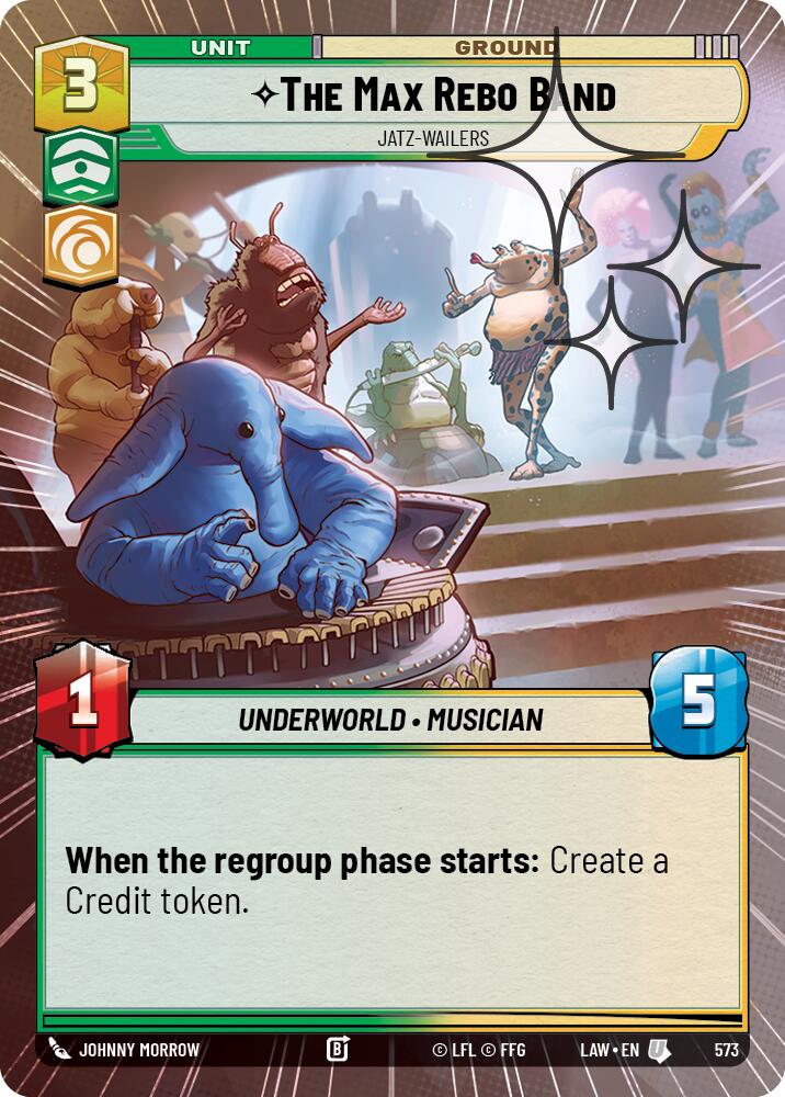 The Max Rebo Band - Jatz-Wailers (573) (Hyperspace Foil) (573) [A Lawless Time]