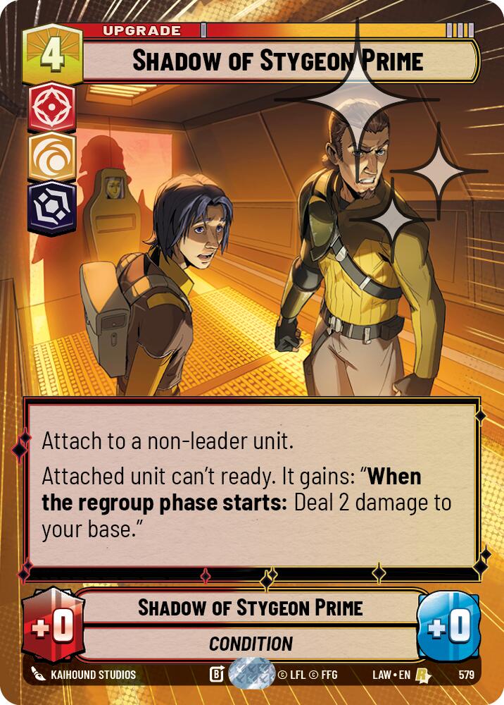 Shadow of Stygeon Prime (579) (Hyperspace Foil) (579) [A Lawless Time]