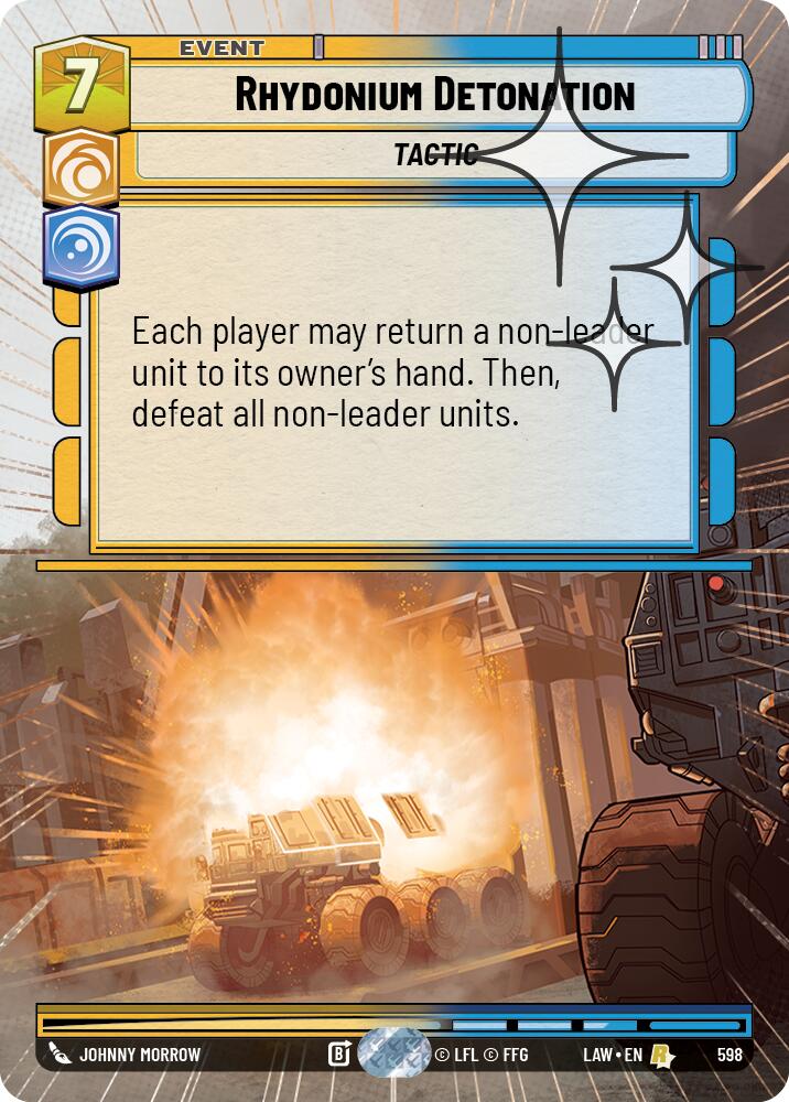 Rhydonium Detonation (598) (Hyperspace Foil) (598) [A Lawless Time]