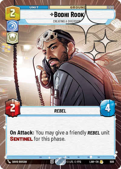 Bodhi Rook - Creating a Diversion (606) (Hyperspace Foil) (606) [A Lawless Time]
