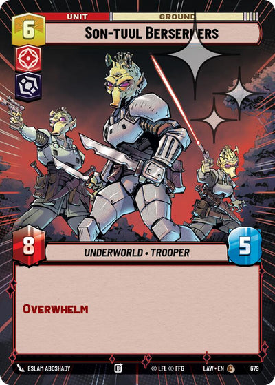 Son-tuul Berserkers (679) (Hyperspace Foil) (679) [A Lawless Time]