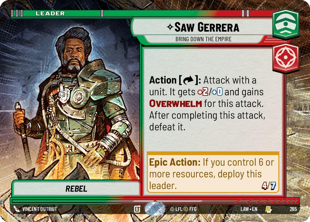 Saw Gerrera - Bring Down the Empire (Hyperspace) (265) (265) [A Lawless Time]