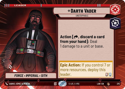 Darth Vader - Unstoppable (Hyperspace) (275) (275) [A Lawless Time]