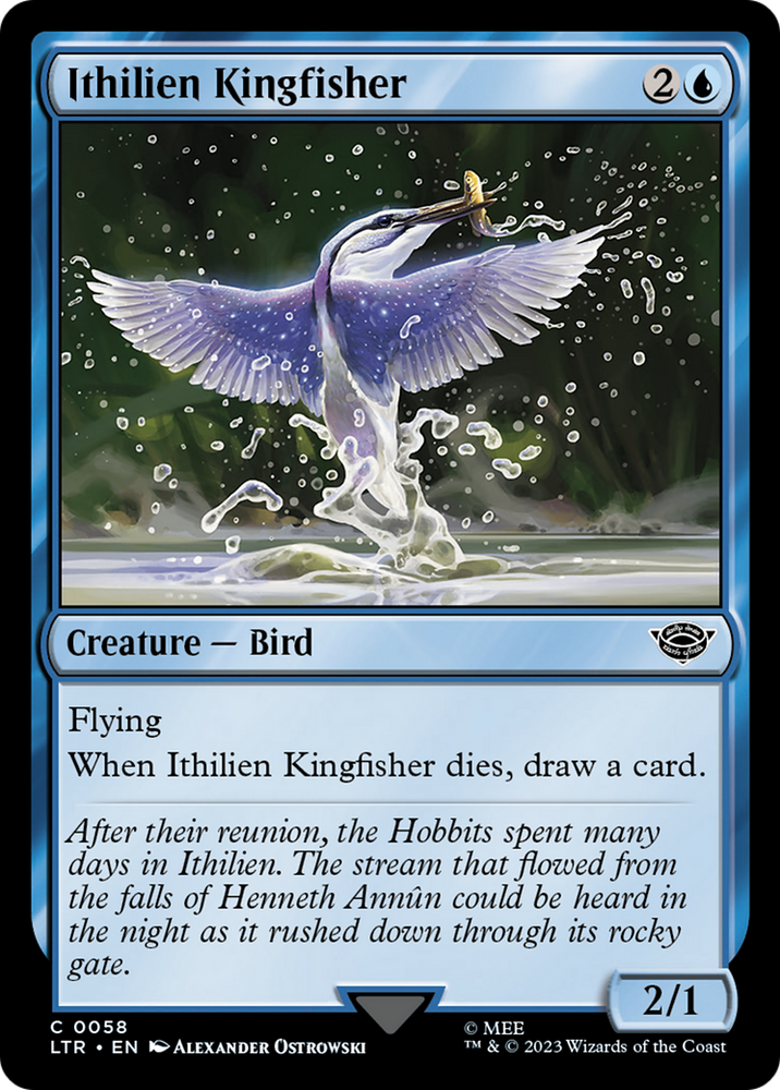 Ithilien Kingfisher [The Lord of the Rings: Tales of Middle-Earth] 