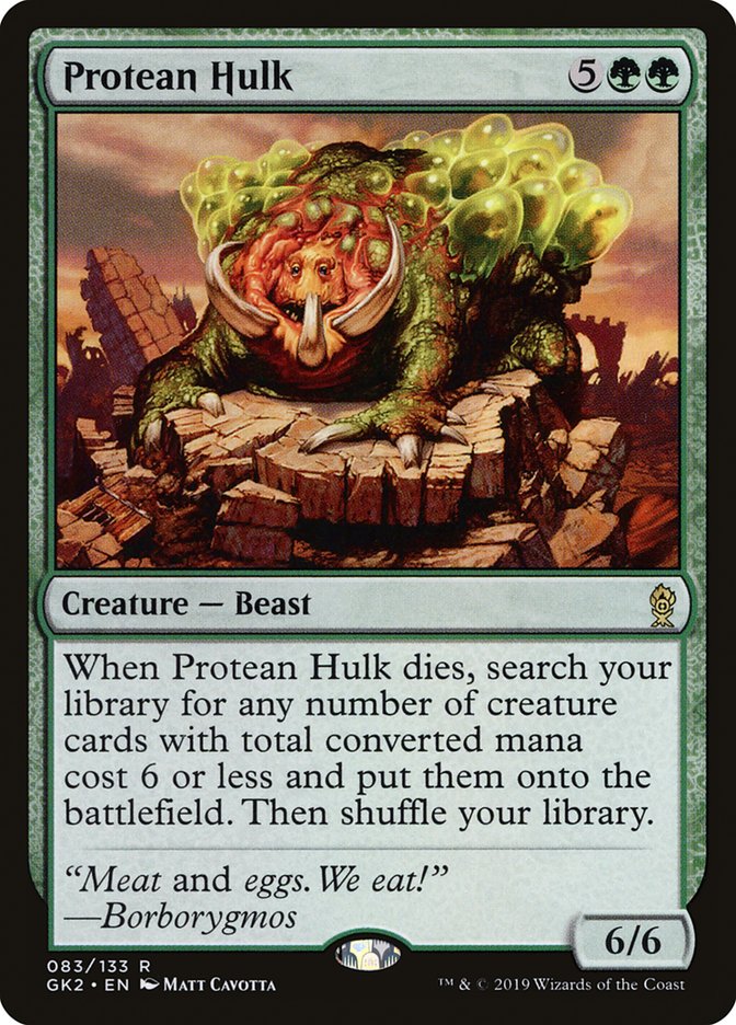 Protean Hulk [Ravnica Allegiance Guild Kit] 