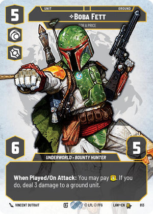 Boba Fett - For a Price (Prestige) (813) (813) [A Lawless Time]