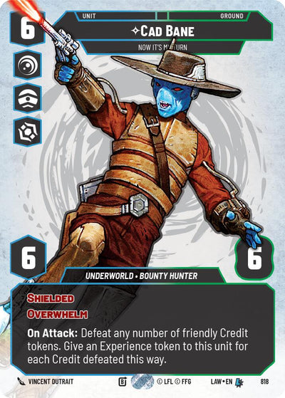 Cad Bane - Now It's My Turn (Prestige) (818) (818) [A Lawless Time]