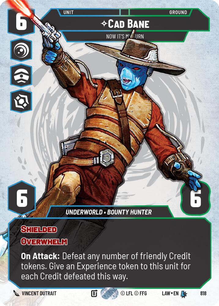 Cad Bane - Now It's My Turn (Prestige) (818) (818) [A Lawless Time]