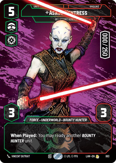 Asajj Ventress - Reluctant Hunter (Serialized) (863) (863) [A Lawless Time]