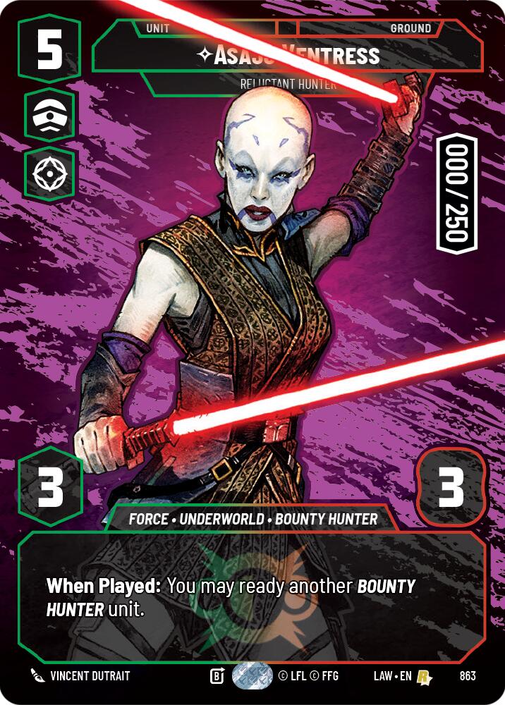 Asajj Ventress - Reluctant Hunter (Serialized) (863) (863) [A Lawless Time]