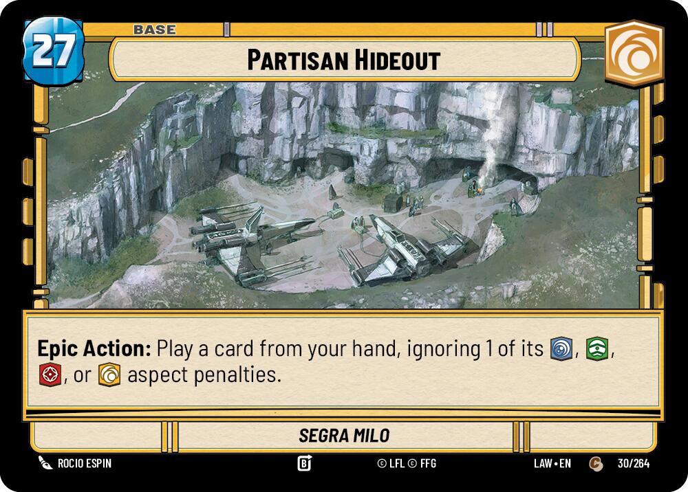 Partisan Hideout // Shield (30 // T03) (30 // T03) [A Lawless Time]