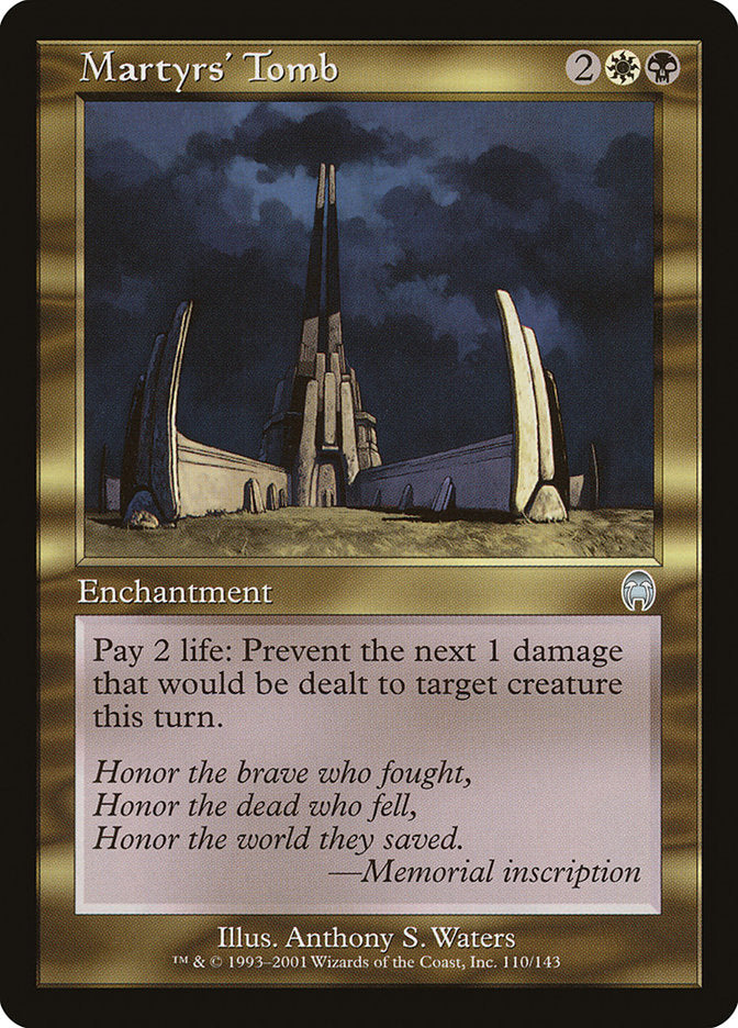 Martyrs' Tomb [Apocalypse] 