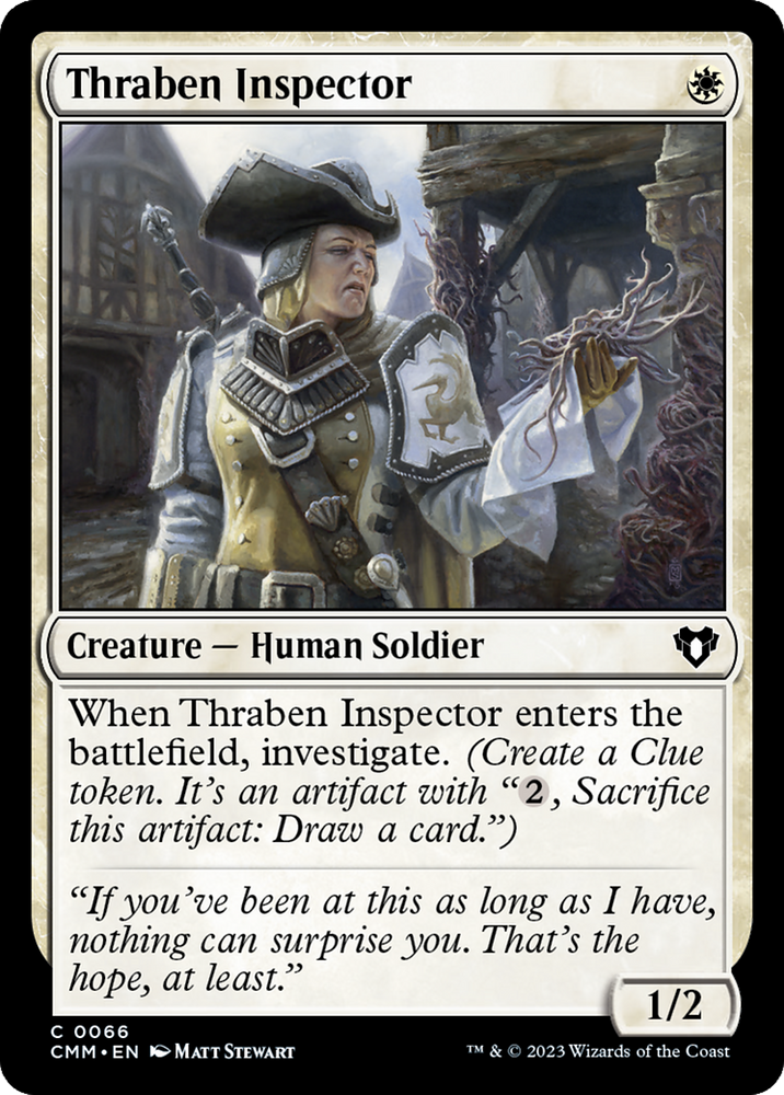 Thraben Inspector [Commander Masters] 