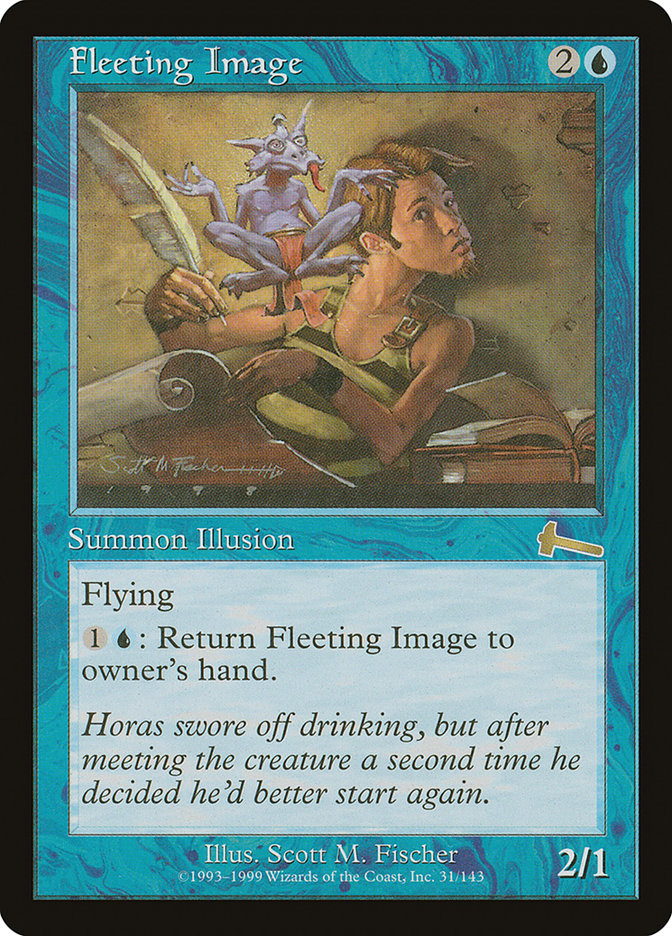 Fleeting Image [Urza's Legacy] 