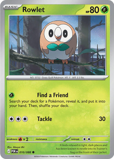 Rowlet (010/088) [Mega Evolution: Perfect Order]