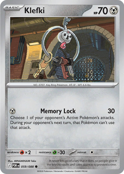 Klefki (059/088) [Mega Evolution: Perfect Order]