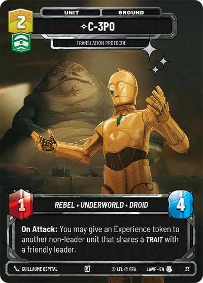 C-3PO - Translation Protocol (13) (Foil) (13) [A Lawless Time: Weekly Play]