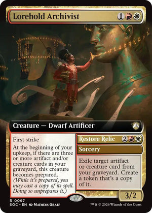 Lorehold Archivist (Extended Art) [Secrets of Strixhaven Commander]