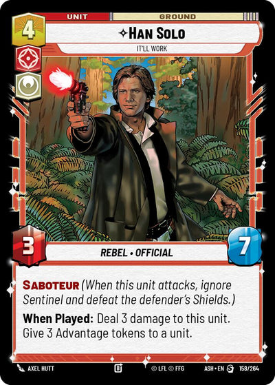 Han Solo - It'll Work (158/264) (158/264) [Ashes of the Empire]