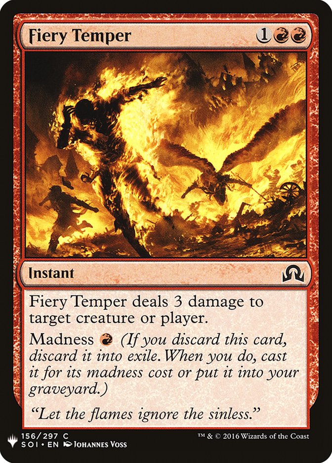 Fiery Temper [Mystery Booster] 