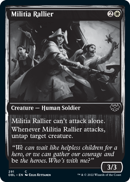 Militia Rallier [Innistrad: Double Feature] 