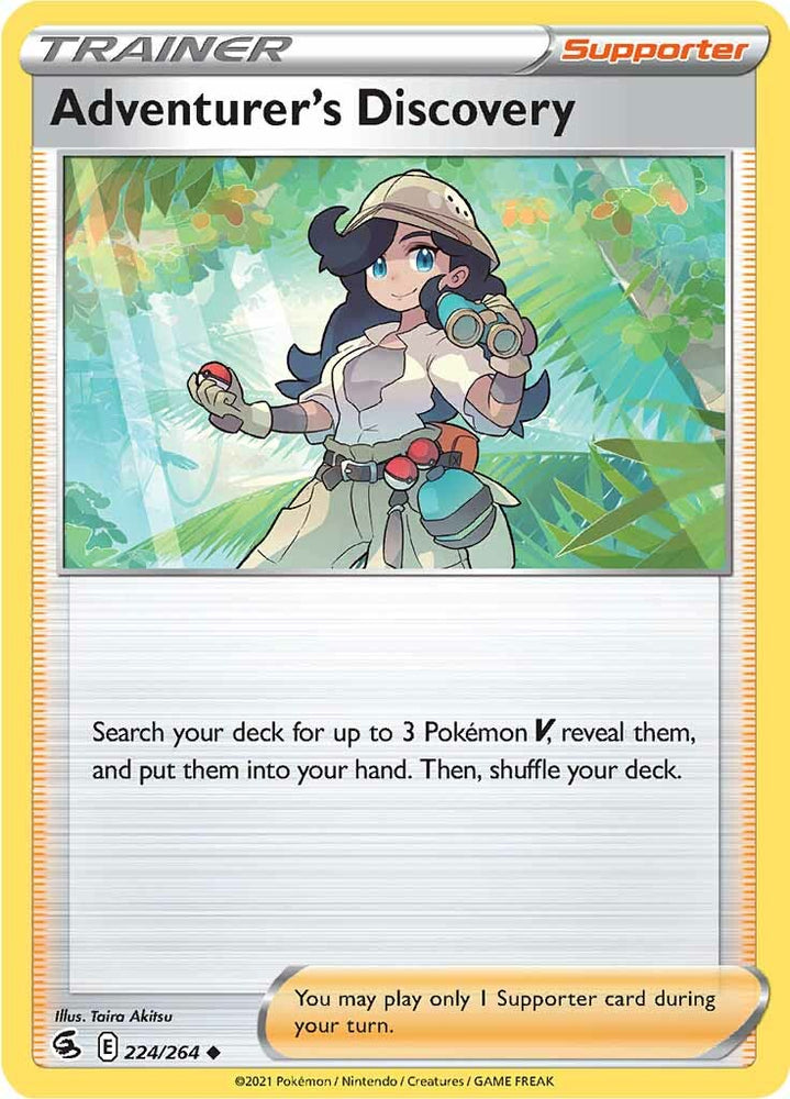 Adventurer's Discovery (224/264) [Sword &amp; Shield: Fusion Strike] 