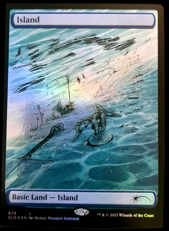 Island (673) [Secret Lair Drop Promos] 