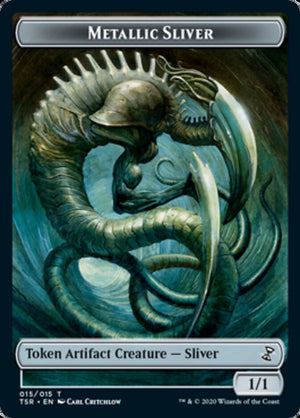 Metallic Sliver Token [Time Spiral Remastered Tokens] 