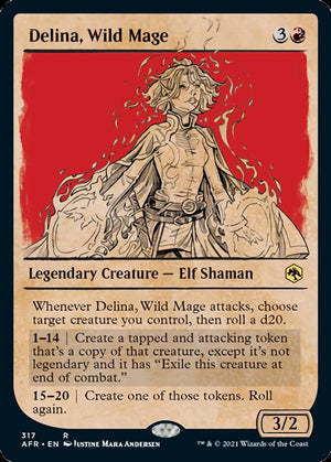 Delina, Wild Mage (Showcase) [Dungeons &amp; Dragons: Adventures in the Forgotten Realms] 