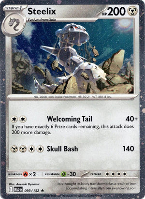 Steelix (093/132) (Cosmos Holo) [Mega Evolution: Base Set]