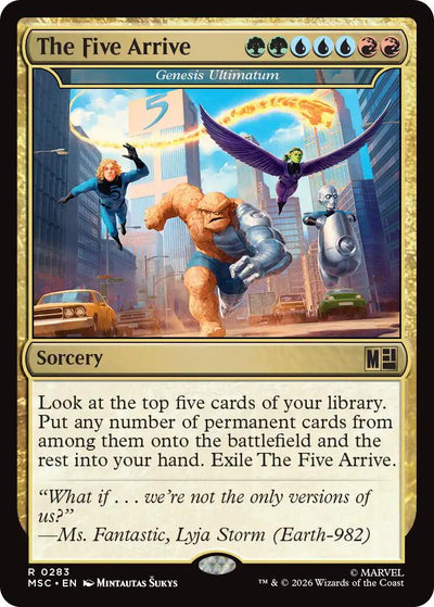 The Five Arrive - Genesis Ultimatum [Marvel Super Heroes Commander]