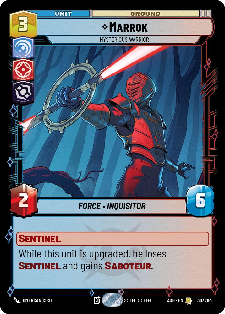 Marrok - Mysterious Warrior (30/264) (30/264) [Ashes of the Empire]
