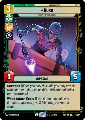 Rukh - From the Shadows (36/264) (36/264) [Ashes of the Empire]
