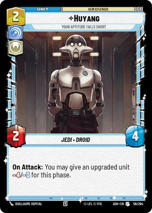 Huyang - Your Aptitude Falls Short (56/264) (56/264) [Ashes of the Empire]