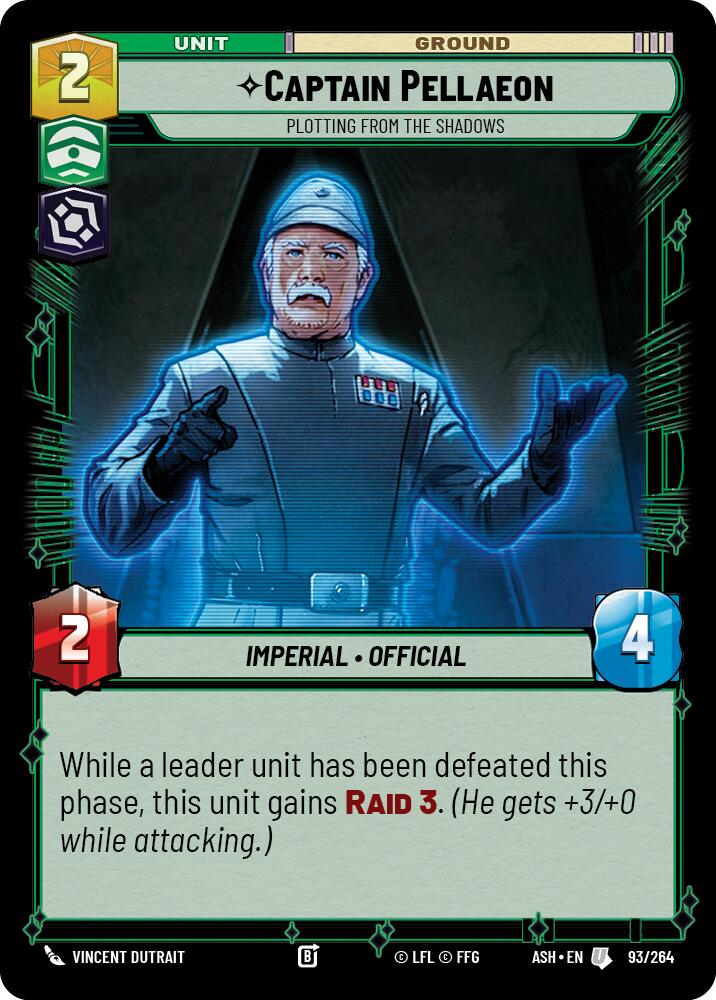 Captain Pellaeon - Plotting from the Shadows (93/264) (93/264) [Ashes of the Empire]