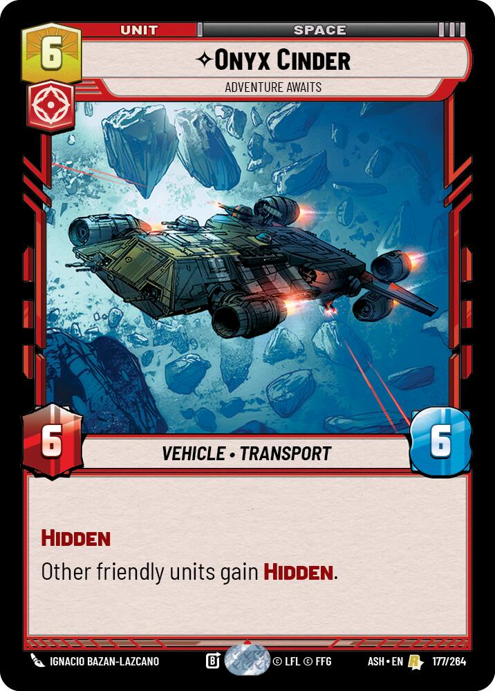 Onyx Cinder - Adventure Awaits (177/264) (177/264) [Ashes of the Empire]