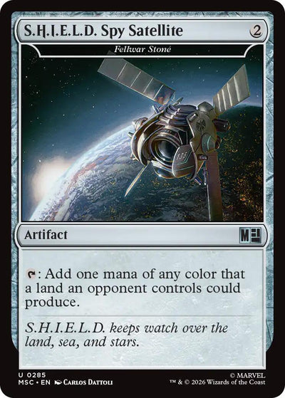S.H.I.E.L.D. Spy Satellite - Fellwar Stone (Surge Foil) [Marvel Super Heroes Commander]