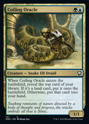 Coiling Oracle [Dominaria United Commander] 