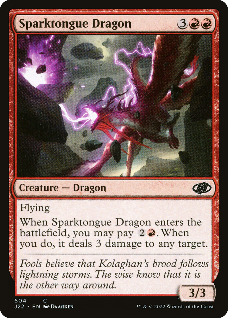 Sparktongue Dragon [Jumpstart 2022] 