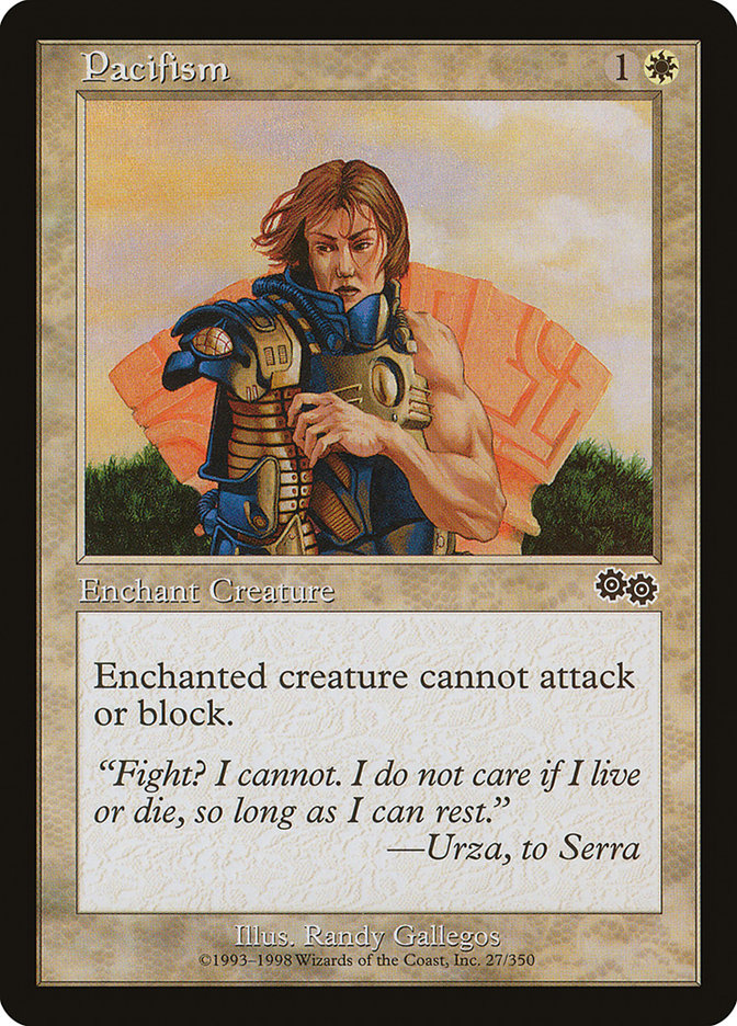 Pacifism [Urza's Saga] 