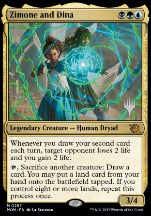 Zimone and Dina (Promo Pack) [March of the Machine Promos] 